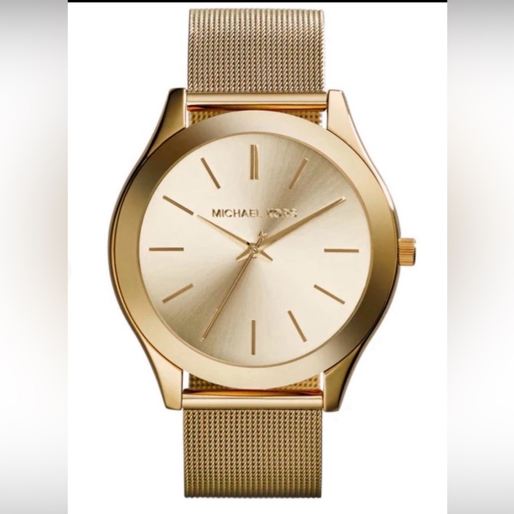Michael Kors MK3282 Slim Runway Women's Watch - Gold